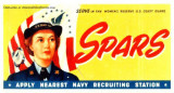 1940's - Coast Guard SPARS recruiting poster