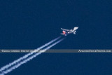 2012 - Southwest B737-7H4 N715SW Shamu at high altitude over Tampa, Florida