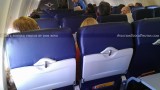 2012 - the new interior seats onboard Southwest Airlines B737-7H4 N220WN aviation airline stock photo
