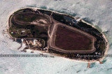 2012 - Peanut Island, home of the former Coast Guard Station Lake Worth Inlet landscape aerial stock photo