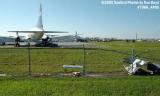 Hurricane Wilma damage at Opa-locka Airport, T-hangar ramp area after Hurricane Wilma aviation stock photo #7066