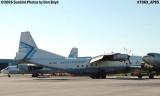 Avialeasing An-12BP UK-11418 next to damaged right wing of Florida Air Cargo's DC3-S1C3G N123DZ aviation stock photo #7069