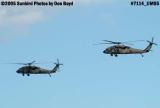 USAF H-60s Blackhawks military aviation stock photo #7114