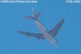 Air Force One over Miami Lakes enroute to Miami International stock photo #7158