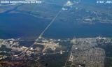 2005 - Titusville and Titusville Airport (bottom) and Merritt Island (top) aerial stock photo #7187