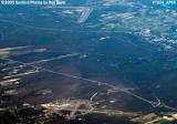 2005 - Grumman Peconic River Airport (Calverton) at the top, Francis S. Gabreski Airport at the bottom aerial stock photo #7274