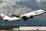 Japan Airlines B747-446 JA8087 airline aviation stock photo #6712