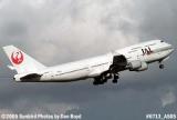 Japan Airlines B747-446 JA8087 airline aviation stock photo #6713