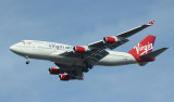Virgin Atlantic 747-400 approaching JFK