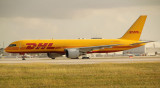 DHL B-757F taxi at MIA