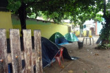 It turned out to house a campground, though I couldnt imagine the campers found it very private, quiet or comfy!