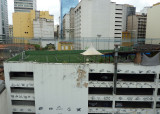 Would you believe a soccer field on top of a parking garage near Sao Bento?
