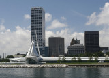 Milwaukee Art Museum from the water.