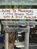 A $3 cab ride took me to Mahahual, which has great dive, scuba and snorkel opportunities.