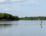 Fisherman on Lake Loramie