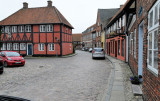 Half-timbered houses in Ribe