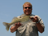 Biggest catch of the day.  Lake Erie Walleye