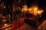 Holy Sepulchre chapel inside the edicule of the Church of the Holy Sepulchre