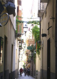 Narrow streets of Sorrento