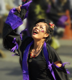 Yosokoi street festival dancer