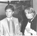 Vidal with Helen Oppenheim 81 in Toronto.