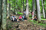 We had 5 that came along, that never been off trail hiking before