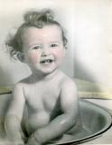 bath-time circa 1950