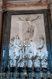 Cristo Crucificado, as Trs Marias e So Joo Evangelista, por Alessandro Giusti (1757)