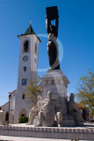 Monumento à Batalha de Ourique e Igreja Matriz
