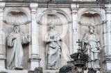 O Rei David, N. Senhora e um Profeta
