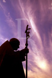 Estátua do Papa João Paulo II, do escultor polaco Czeslaw Dzwigaj