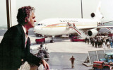 1970s - Aviation Director Dick Judy observing the loading of a National Airlines DC10-30 at Amsterdam