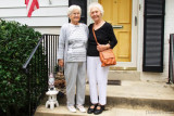 June 2011 - Betty Lou Vincent and Karen's mom Esther M. Criswell in Alexandria, Virginia