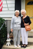 June 2011 - Betty Lou Vincent and Karen's mom Esther M. Criswell in Alexandria, Virginia