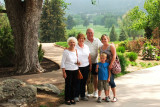 June 2011 - Esther M. Criswell, Karen, Don, Karen D. Kramer and Kyler Kramer at the Broadmoor Hotel golf course
