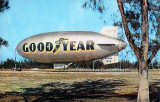 1960 - the Goodyear Blimp L-Ship Ranger N1A on Watson Island, Miami