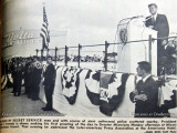 1963 - President John F. Kennedy speaking at Miami International Airport 4 days before his assassination