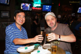 December 2011 - Ben Wang and Kev Cook after dinner at the Miami Lakes Ale House
