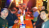 January 2012 - Kev Cook, Mark Durbin, Eddy Gual, Ben Wang and others at Shortys Barbecue in Doral