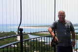 May 2007 - Don Boyd on top of Ponce de Leon Inlet Lighthouse