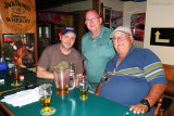 February 2012 - Kev Cook, Joel Harris from Nashville and Eddy Gual at Brysons Irish Pub