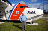 November 2011 - Russ Martin and Coast Guard HU-16E Albatross at Clearwater