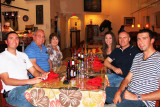 March 2012 - Stefano Rota, Don and Karen Boyd, Jessica Pries, Joe Pries and Sandro Rota after dinner at Suvi Thai Restaurant