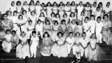 June 1954 - kindergarten graduates from First Baptist Church of Hialeah (many in Hialeah High class of 1966)