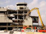 20__ - the Concourse B Tower being demolished as part of the North Terminal Project at Miami International