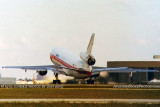 1979 - Western Airlines DC10-10 taking off on 9-left at Miami International Airport