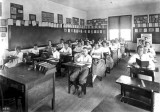 1924 - a class at the Hialeah School at E. 2nd Avenue and 5th Street in Hialeah