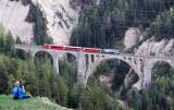 The Wiesner Viaduct on the filisur - Davos line