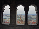 Panorama of Budapest - from the Fishermans Bastion.