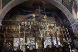 Inside Oia Church, Santorini, Greece.